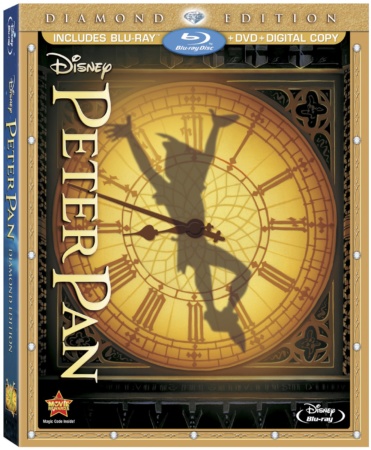 First Look: Peter Pan Diamond Edition Blu-ray Box Artwork