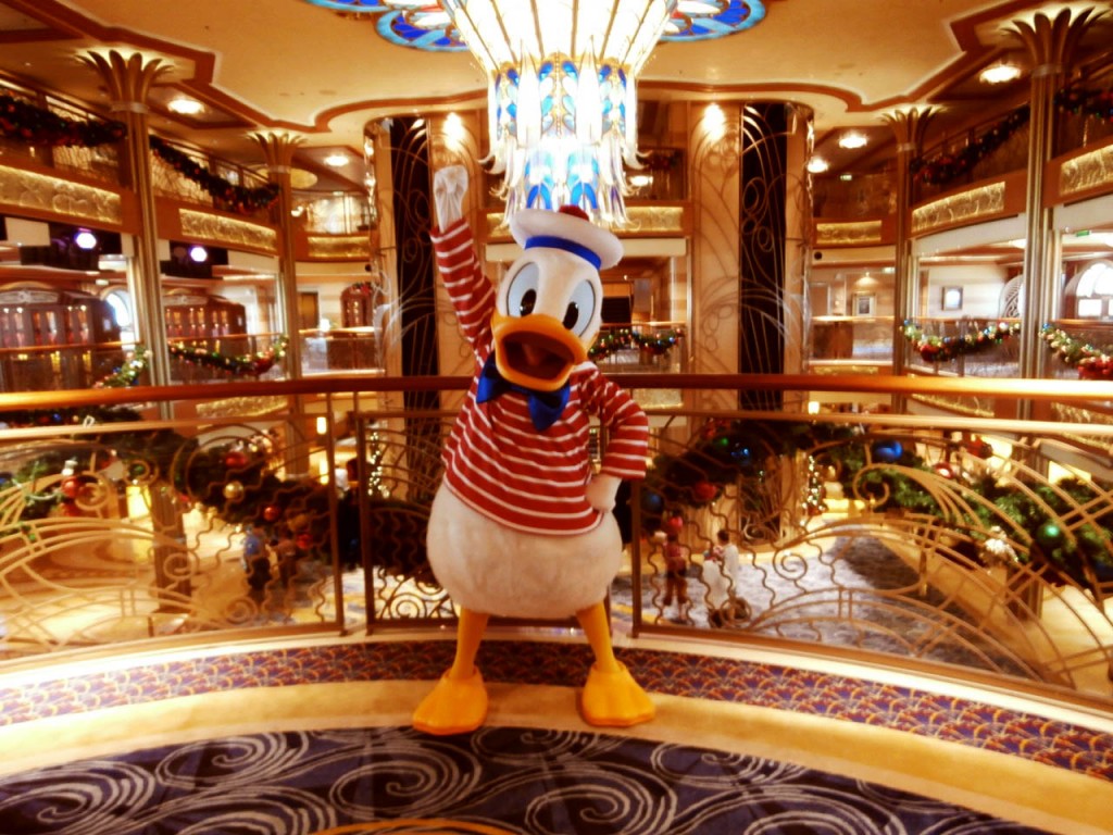 Donald on the Disney Dream
