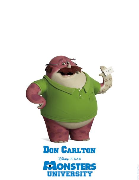Monsters University Character Posters introduce you to new monster characters