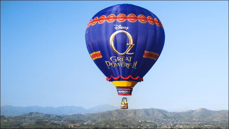 Disney announced today the launch of the “Journey to Oz Balloon Tour,” sponsored by leading multichannel retailer HSN and IMAX Corporation, in support of its upcoming fantastical adventure “Oz The Great and Powerful,”