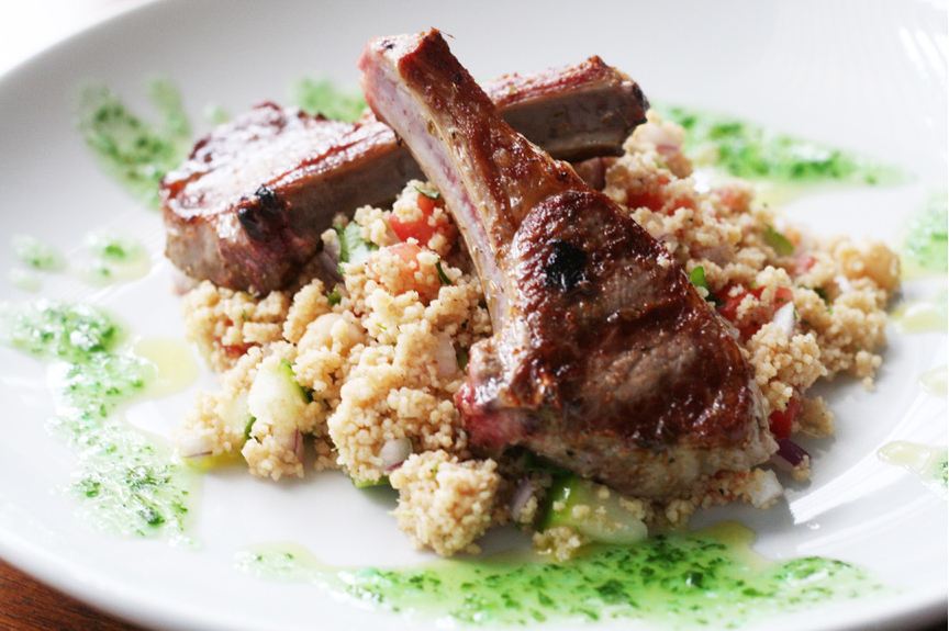 Disney Cruise Line has shared the recipe for Marinated Lamb Chops with Couscous Tabbouleh and Mint Mojo, a guest favorite at Cabanas on the Disney Fantasy and Disney Dream.