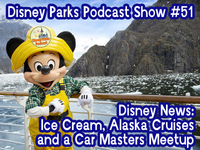 We have a GREAT show for you this week as Tony and Parkhopper John, Parkhopper Sid, and Krista discuss the new ice cream location at Epcot’s France Pavilion, Disney Cruise Line sailing to Alaska, silent auctions at D23, a Disney Parks Podcast meetup, and More Disney News!