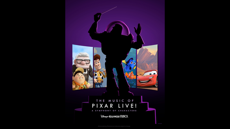 ‘The Music of Pixar Live!’ Coming To Disney’s Hollywood Studios This Summer