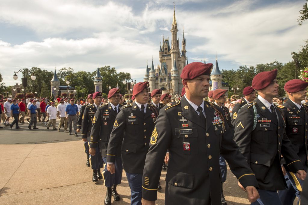 Walt Disney World Resort Honors the Centennial of the United States Army 82nd Airborne Division in Magic Kingdom Park