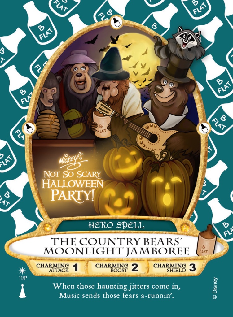 ‘Country Bear’ Sorcerers of the Magic Kingdom Card to Be Released at Mickey’s Not-So-Scary Halloween Party