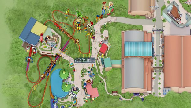 Toy Story Land Digital Maps Finally Debut Online