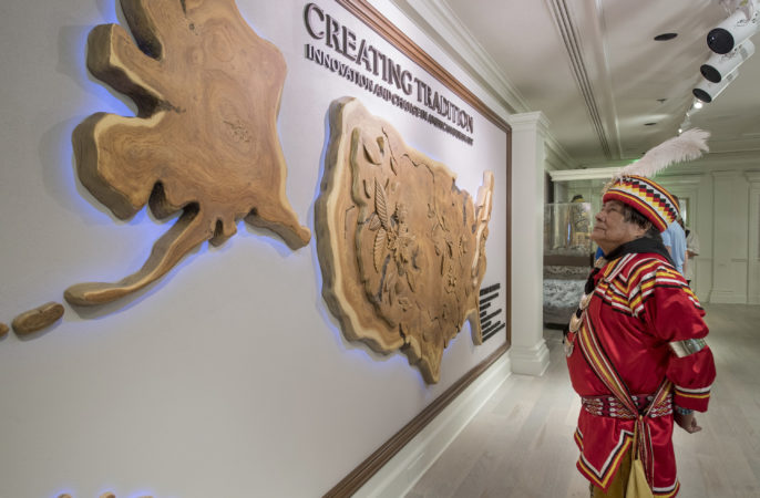 “Creating Tradition: Innovation and Change in American Indian Art” debuts inside The American Adventure Pavilion