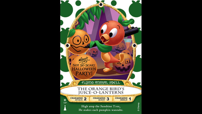 Orange Bird Sorcerers of the Magic Kingdom Card To Be Released at Mickey’s Not-So-Scary Halloween Parties