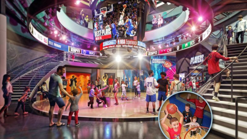 Feel Like A Pro At The New NBA Experience at Disney Springs