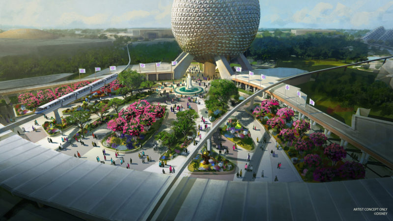 New Entrance and Play Pavilion Announced For Epcot