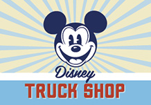 For one week only, the Disney Truck Shop will be parked along the Downtown Disney Westside route at Walt Disney World Resort, offering you the chance to pick up a limited release vintage-style tee.