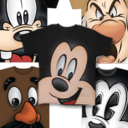 Disney expandes the assortment of Theme Park t-shirts featuring various Disney and Pixar characters at Disneyland and Walt Disney World resorts