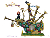 Sneak Peek - ‘Disney Festival of Fantasy Parade’ Floats at Magic Kingdom Park